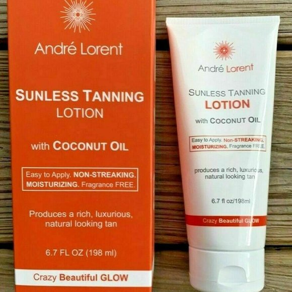 Andre Lorent Sunless Tanning Lotion With Coconut Oil - Picture 1 of 4